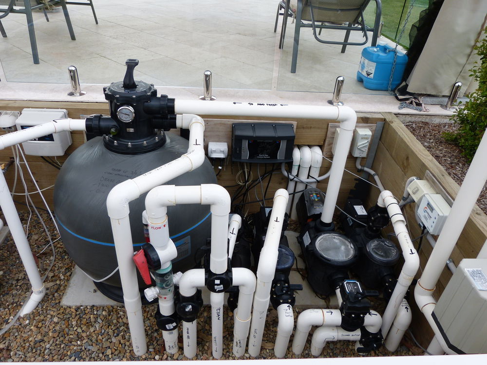 Plumbing pumps and filter